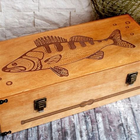 Wood Fish Box 